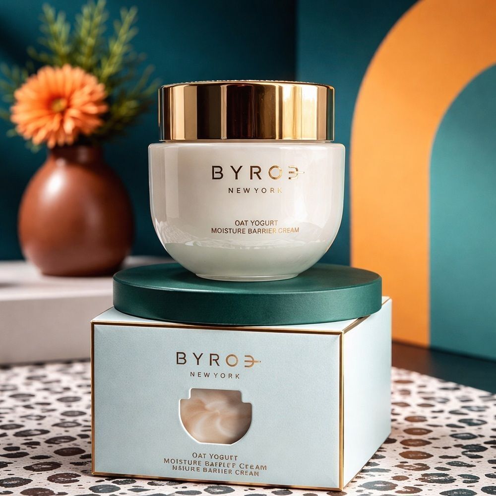 NIB BYROE Oat Yogurt Moisture Barrier Cream For Sensitive Skin - 1.69fl oz